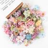 20/50Pcs Mix Artificial Flowers Heads Silk Fake Flower for Home Decor Wedding Marriage Decoration Bride DIY Craft Gift Accessory