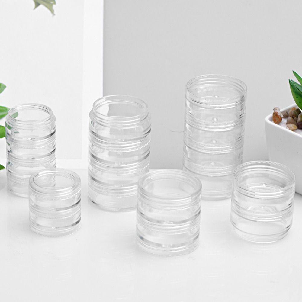 Многослойная вращающаяся пластиковая коробка для хранения ювелирных изделий, женская шкатулка для драгоценностей, настольный футляр для ювелирных изделий