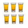 Набор из 6 шт. 47 мл SGlass Прозрачный Толстое дно Стакан-пуля Спиртное Виски Коктейль Водка Рюмки Бар Семья Подарок Ликерный бокал