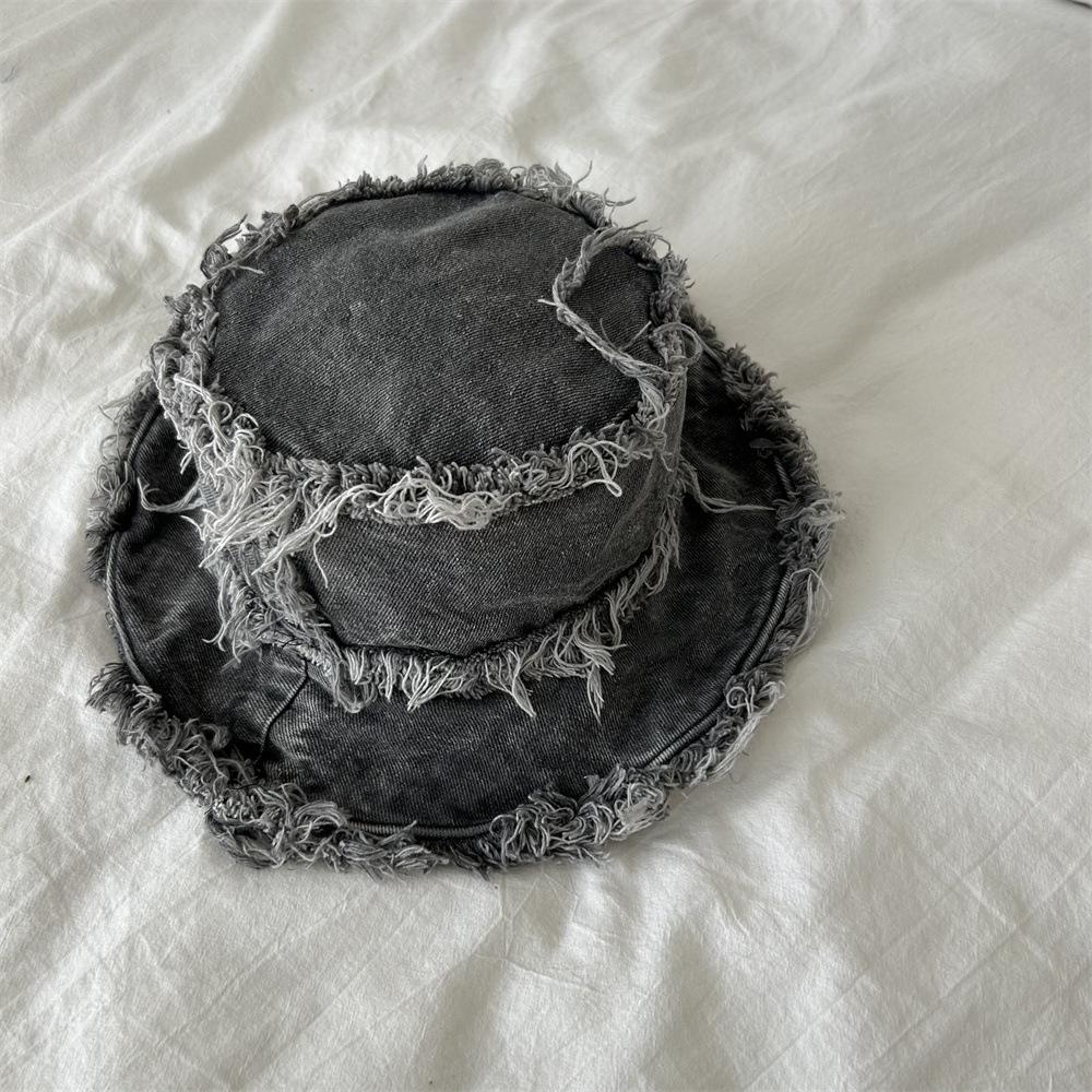 Тяжелая промышленность, вымытая и состаренная, грубая, двухсторонняя, ношение, шляпа, женская, молодежная, уличная, модная, хип-хоп, крутая, красивая, мужская, шляпа-ведро