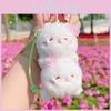 Creative Cherry Blossom Kitten Bear Rabbit Overlapping Plush Pendant Doll