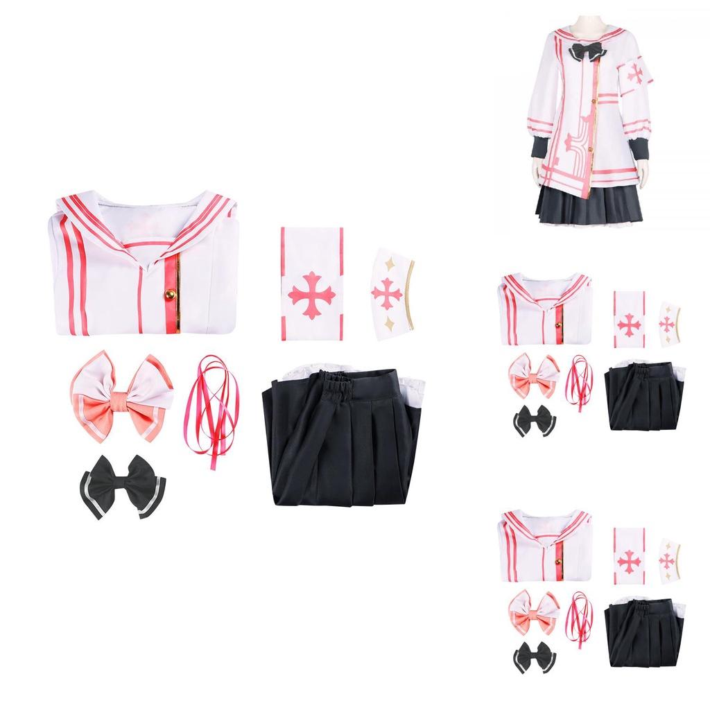 Потрясающий костюм медсестры для косплея по Blue Archives для ролевых игр