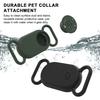 2Pcs Silicone Protective Case for Samsung Smart Tag 2 Low-profile Design Scratch-proof Pet Secure Collar Tracker Holder