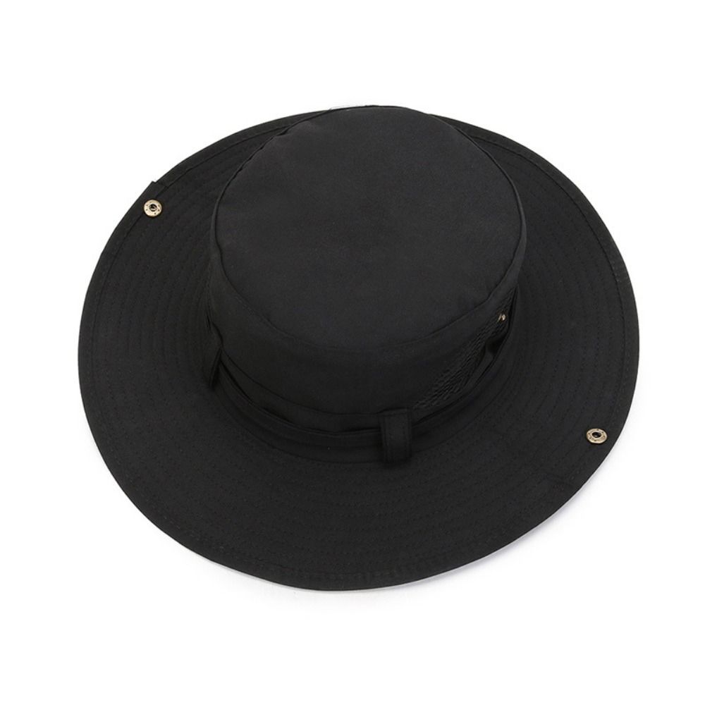 Wide Brim Hiking Hats UV Protection Sun Hat Fashion Panama Cap