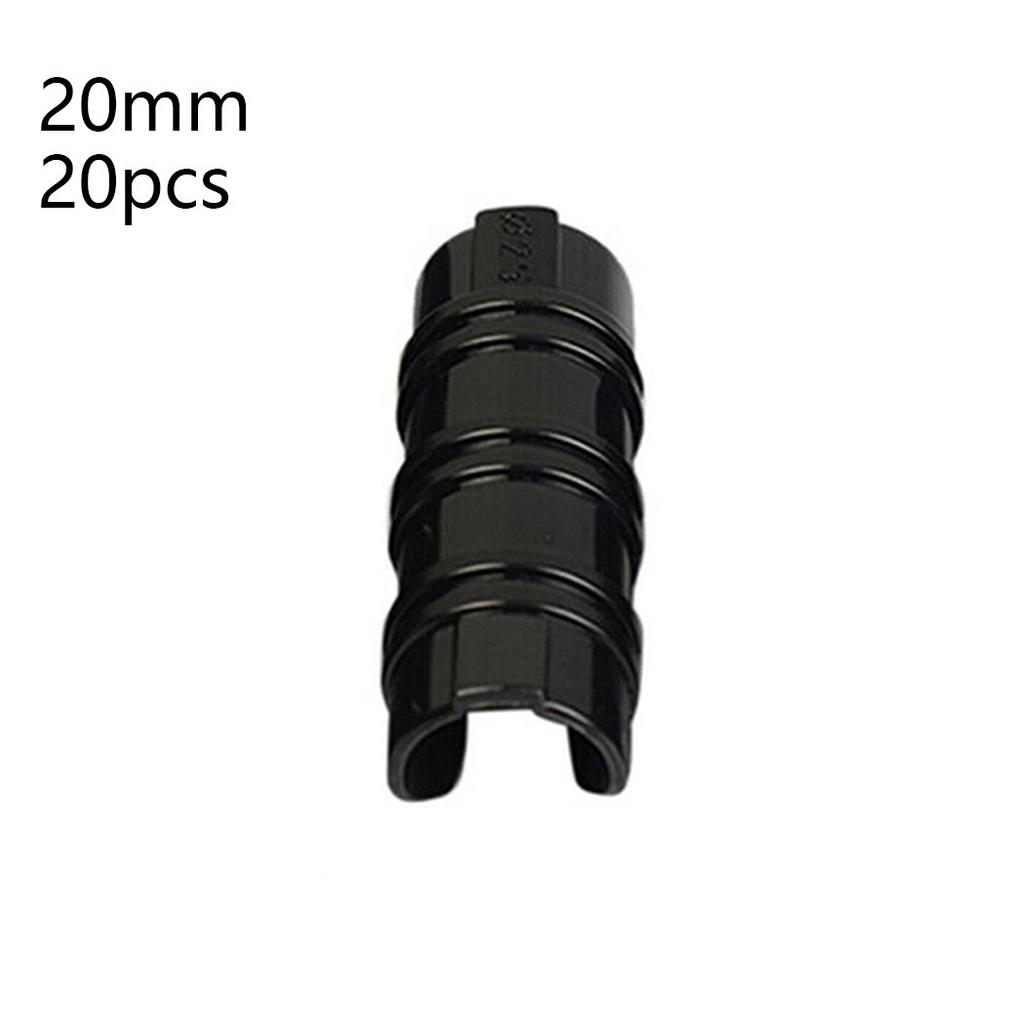 Greenhouse Clips 19mm 20mm 20x Black Clamp Film Clips