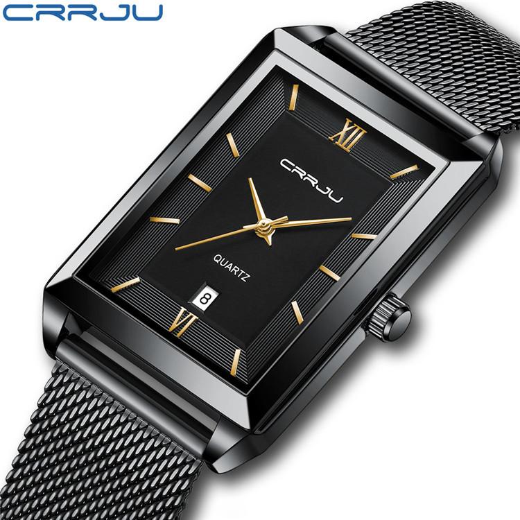 CRRJU-2197 Men's Watch Casual Business Fashion Personality Watch Men's Watch Women's Watch Student Watch Simple