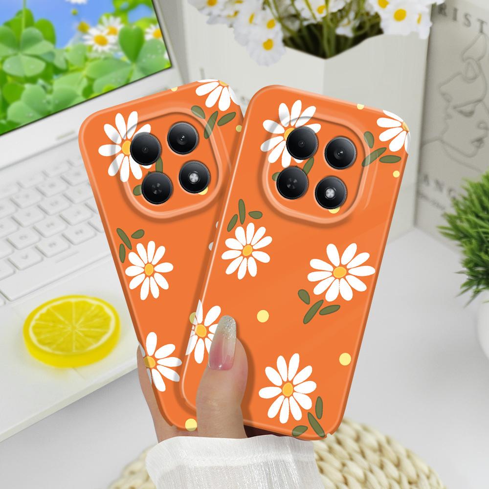 Чехол для телефона «Блуждающие ромашки» для Xiaomi Redmi Note 15 14 13 12 11 Pro Plus 12S 11S 14C 13C 4G 5G Пленка Жесткая Крышка