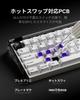 MelGeek MADE68 Wired US English Hall Effect Magnetic Gaming Rapid RGB Snap Tap Adjustable Online HIVE Aluminum Case Black Ultra+ Keyboard, Layout,