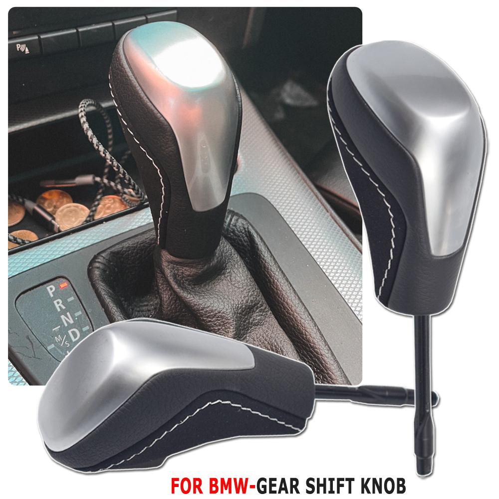 Car Styling For BMW E39 E46 E53 E60 E61 E63 E64 E83 E81 E82 E87 E90 E91 E92 Automatic Car Carbon fiber Gear Knob Lever Shifter
