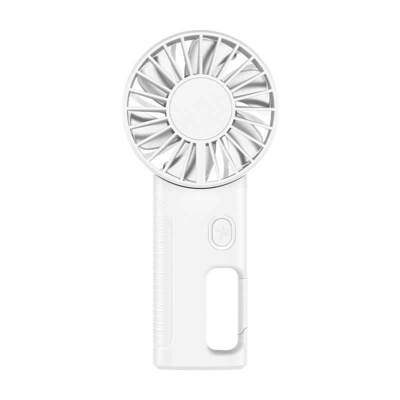 Портативный мини-вентилятор с USB-зарядкой, ручной и для ношения на шее, с карабином