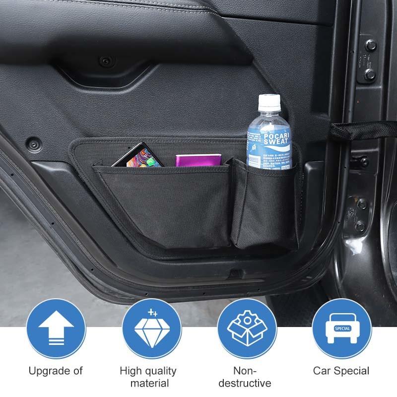 Car Multi-functional Door Side Storage Bag Organizer Fit For Jeep Wrangler JK for Jeep JL for Jeep JT 2007 Up Stowing Tidying