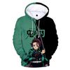 Men's Hoodies Children's Clothing Sweatshirt Spring And Autumn Fashion Thin Style  Anime Style Demon Slayer Printing Pullover