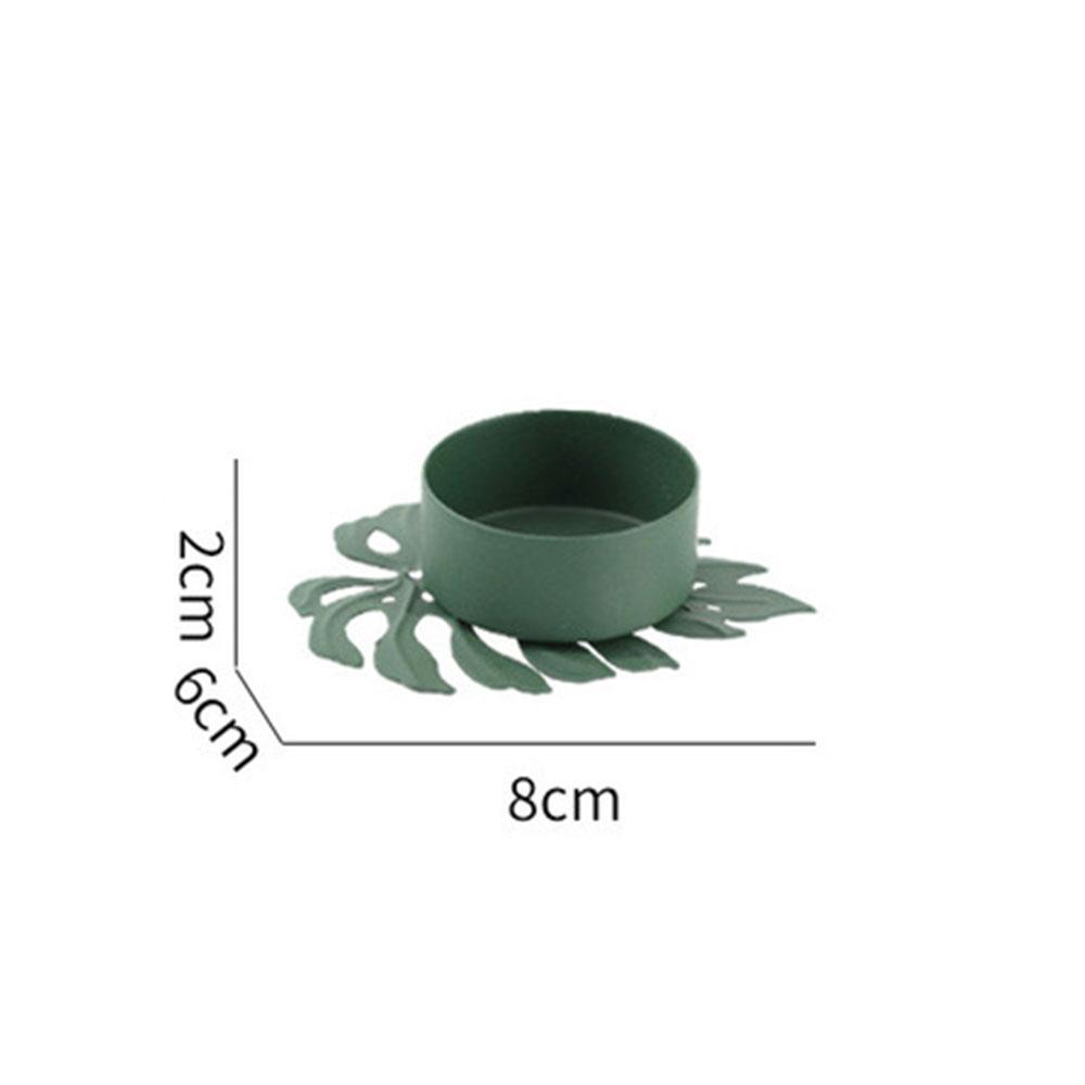 Подсвечники из металла в форме листа для домашнего декора, свадебные украшения, аксессуары, подсвечники для канделябра, центральный элемент, винтаж