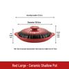 Handun Commercial Ceramic Shallow Casserole Pot