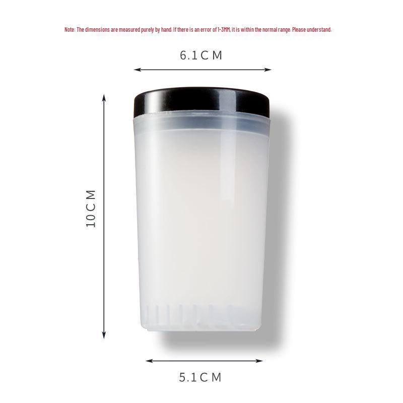 Очиститель и контейнер для хранения кистей для нейл-арта с держателем для кристаллов