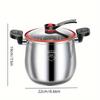 Large Capacity Micro-Pressure Cooker Non-Stick Stockpot Durable Soup Pot  Porridge