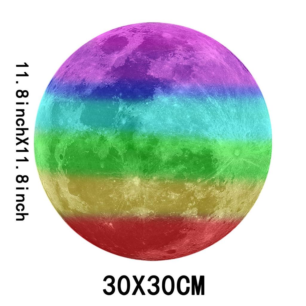 Светящиеся наклейки на стену «Луна и планеты» для детских комнат