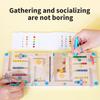 Wooden Kid Magnetic Shape Matching Maze Board Montessori Geometry Color Cognition Education Toys Color Matching Early Education