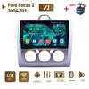 For Ford Focus 2 3 Exi MT AT Mk2 Mk3 2004-2011 Android 11 Car Radio Multimedia Player 2 Din Navigation Stereo 1+16GB