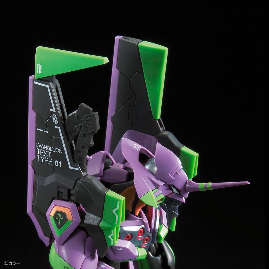 BANDAI SPIRITS RG Evangelion Humanoid Decisive Battle Weapon Android Evangelion Unit 01 Plastic Model General-purpose Color-coded