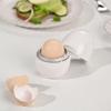 Яйцевидная пароварка для яиц для микроволновки Профессиональная белая пароварка для варки яиц в микроволновке Быстрая яйцеварка Кухонные аксессуары