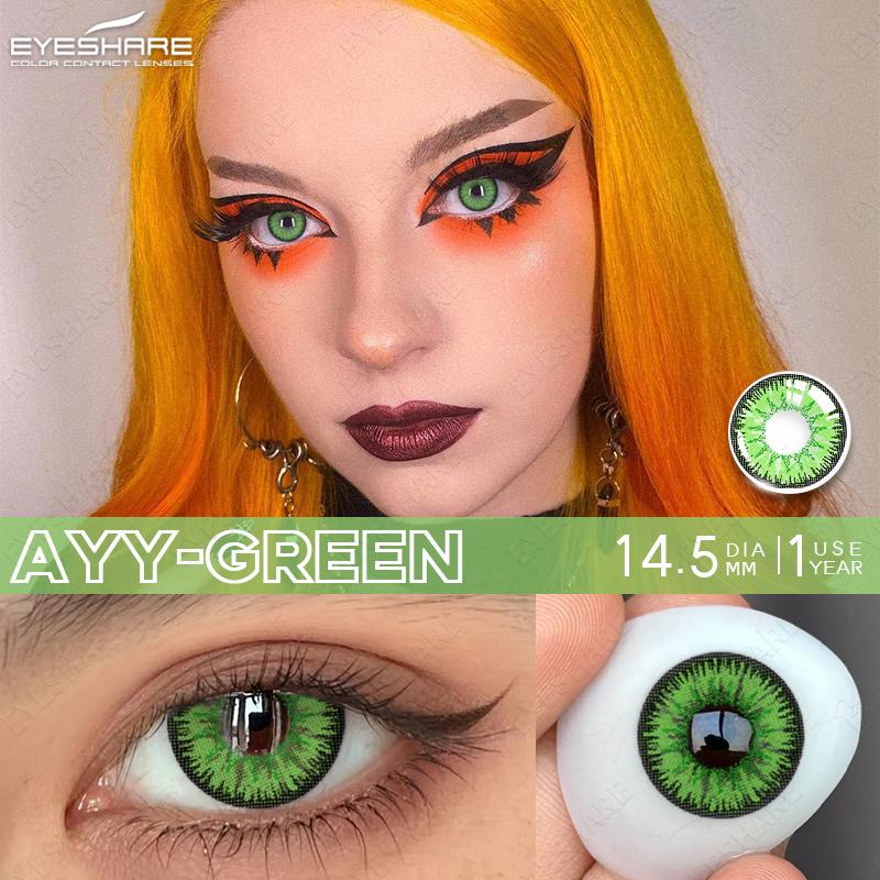 Eyeshare Цветные контактные линзы Костюм персонажа на Хэллоуин Выставка комиксов КОСПЛЕЙ Доступные цветные контактные линзы Кроваво-красные линзы для очков