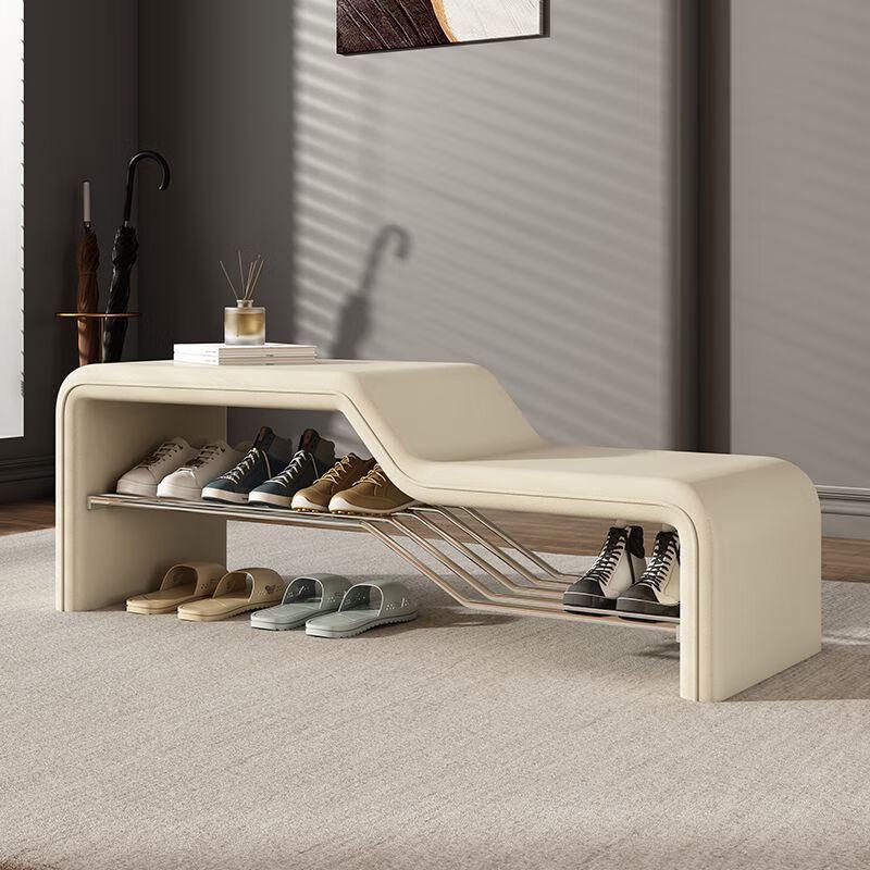 OEING Entryway Shoe Changing Bench