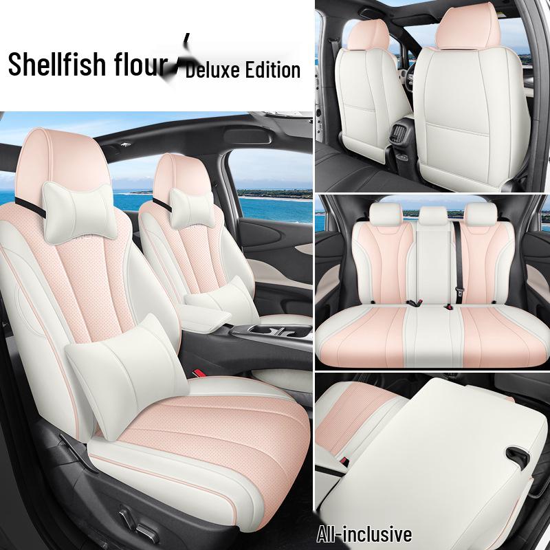 BYD 2025 Dolphin Интеллектуальный чехол на сиденье для вождения: Дышащий, Перфорированный, Всесезонный, Подушка с полным охватом