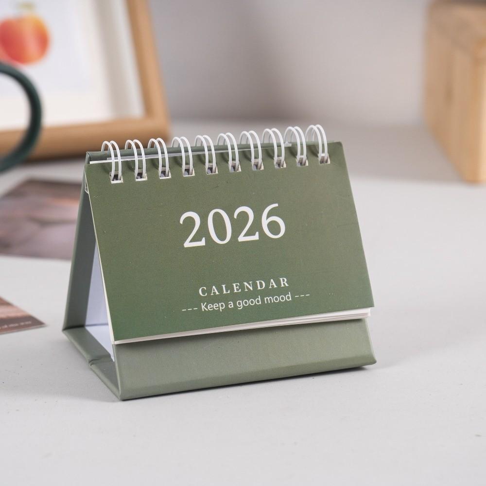 Desktop Decoration 2026 Desk Calendar Portable Schedule Planner  Office School Supplies