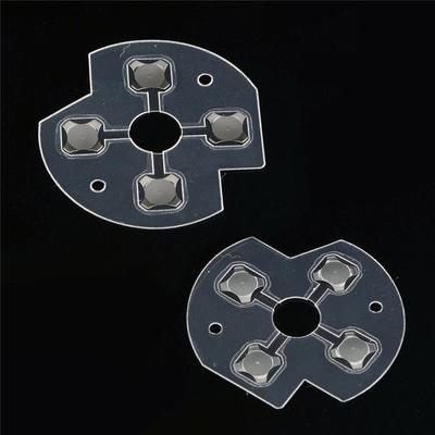 Запасные части для одного контроллера, кнопка D-pad, металлическая мембрана, conductive film sticker, сменный аксессуар