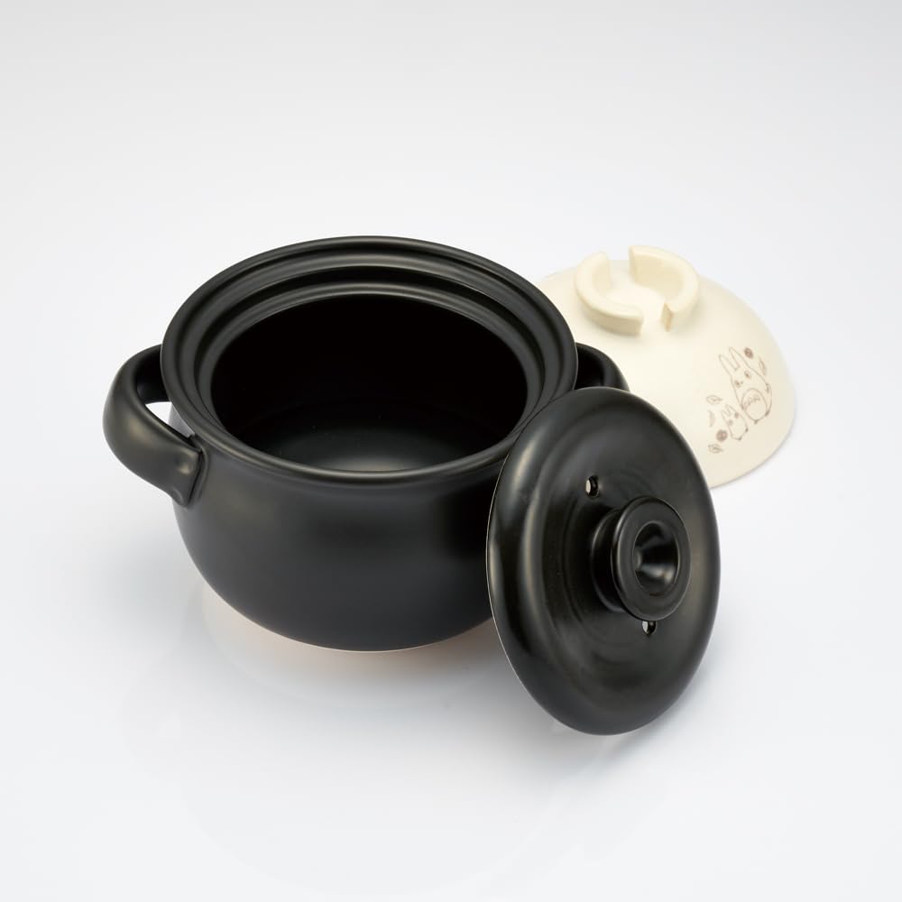 Skater Banko Ware Рисовая глиняная рисоварка Дизайн Мой сосед Studio Ghibli, Вместимость 1 чашка, Рисоварка, Тоторо, CHDN1-A