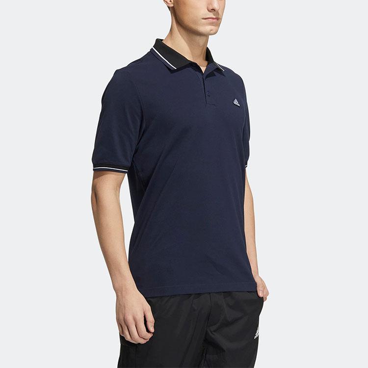 Adidas Polo Shirts Men's Legend Ink Polo Collar Moderate Straight Fit HS4393