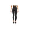 Nike Женские облегающие спортивные брюки Therma-Fit One Solid с высокой талией и девятью точками, черные FB8613-010