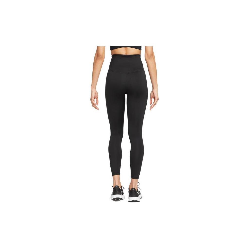 Nike Женские облегающие спортивные брюки Therma-Fit One Solid с высокой талией и девятью точками, черные FB8613-010