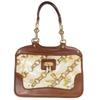 Used LOUIS VUITTON Tote Bag Hippopotamus Monogram Charm M95157 leather/Plastics Bron Brown Chain