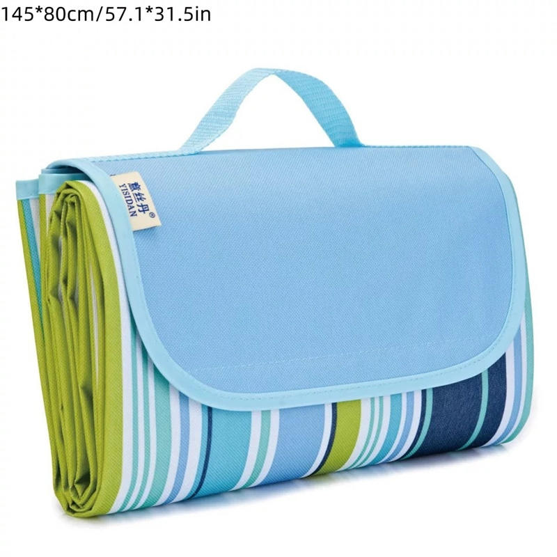 1PC Beach Blanket Waterproof Sandproof Portable Blankets Foldable Lightweight Spring Summer Camping Park Outdoor Picnic Blankets
