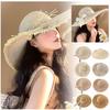 Lightweight Beach Hat Big Brim Big Brim Hat Fashion Oversize Hat  Vacation Supplies
