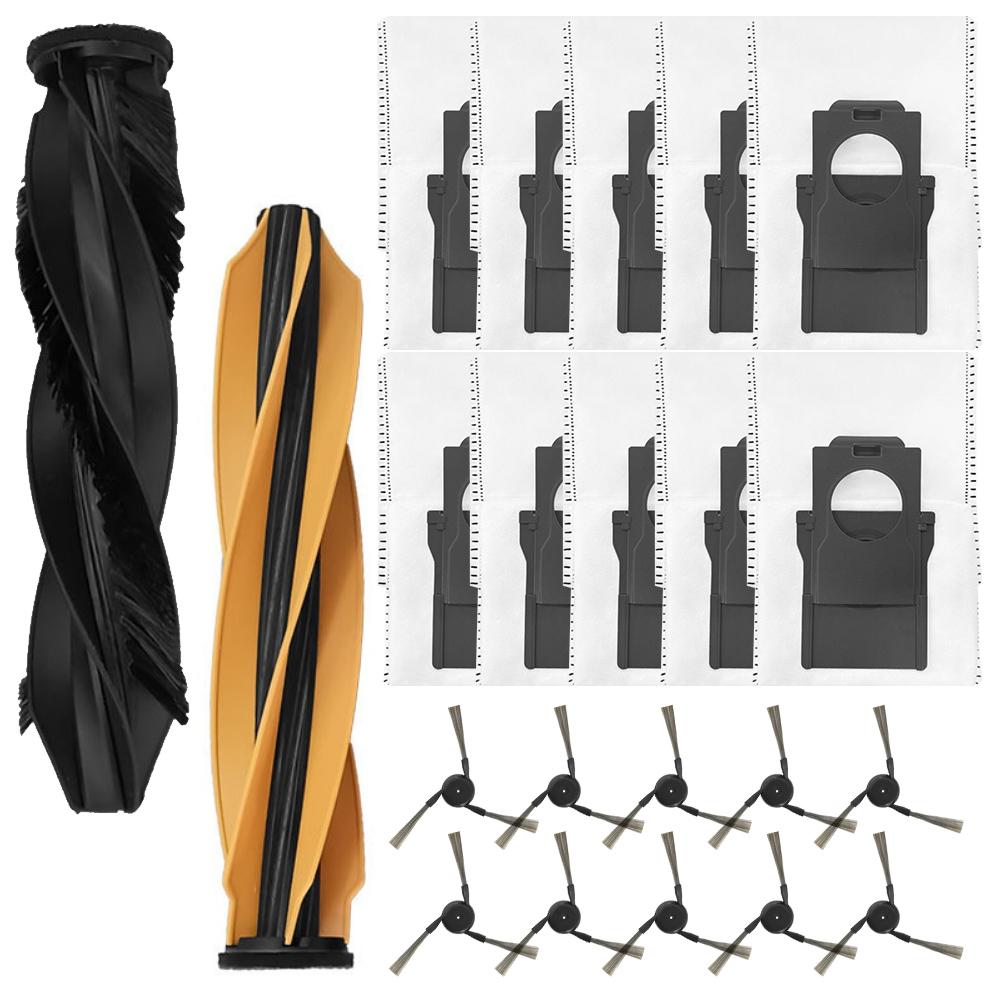 Комплект аксессуаров для пылесоса, включая основные щетки, пылесборники, боковые щетки для MOVA Z60 Ultra Roller Complete Robot Vacuum