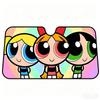 Cartoon T-The P-Powerpuff G-Girls Sun Visor Car Windshield Sunshade  Foldable Automotive  Protection Sun Block Cover
