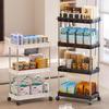 Компактная многоуровневая полка-стеллаж для кухни, ванной комнаты, гостиной и спальни