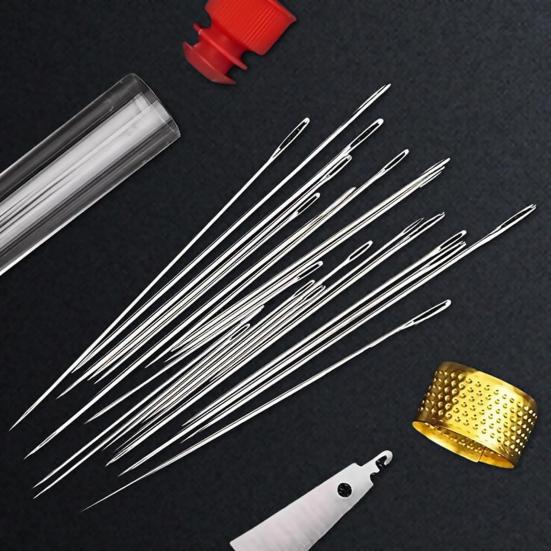 37 шт./набор швейных инструментов для начинающих Портативные иглы Нитки Набор для ручного ремонта Дорожный набор для ручного шитья с наперстком Распарыватель швов