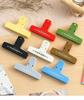 1pc Magnetic Clip Scrapbooking File Organizer Document Keeper Retro Plastic Pocket Bill Magnet Clip Office Stationery Supplies