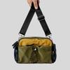 Fashion Contrast Color Single Shoulder Crossbody Bag Women's Lightweight Outdoor Handbag Men's Casual Cargo Wind Mobile Phone Bag