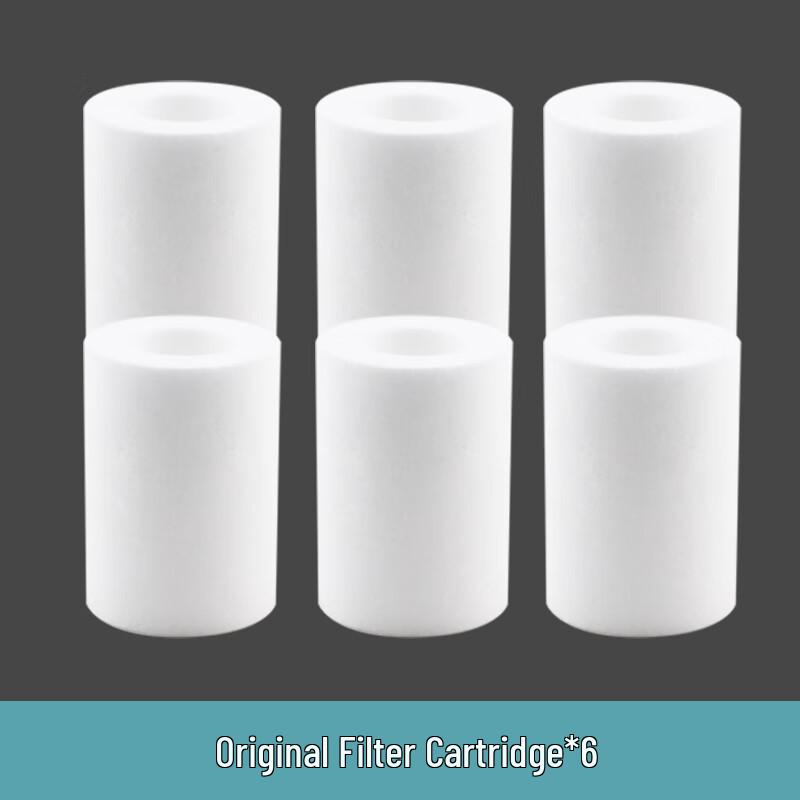 Universal Bathroom Shower Pre-Filter with Five-Micron PP Cotton Element