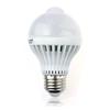 E27 5W 220V 18LED Motion Control PIR Sensor Light Лампа Тёплый белый