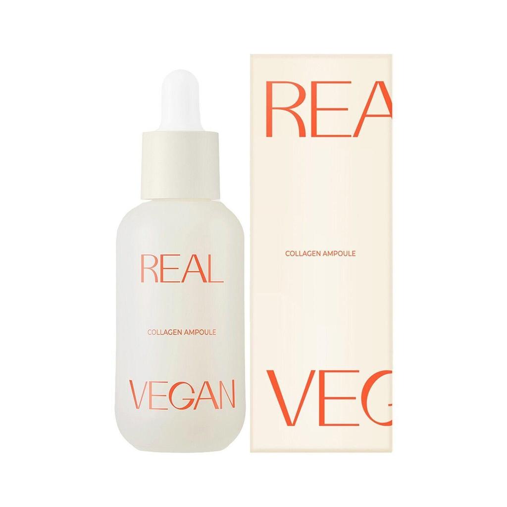 Klavuu Real Vegan Collagen Ampoule 30 мл, Антивозрастной, Увлажняющий, KBeauty, Корейская косметика, образец