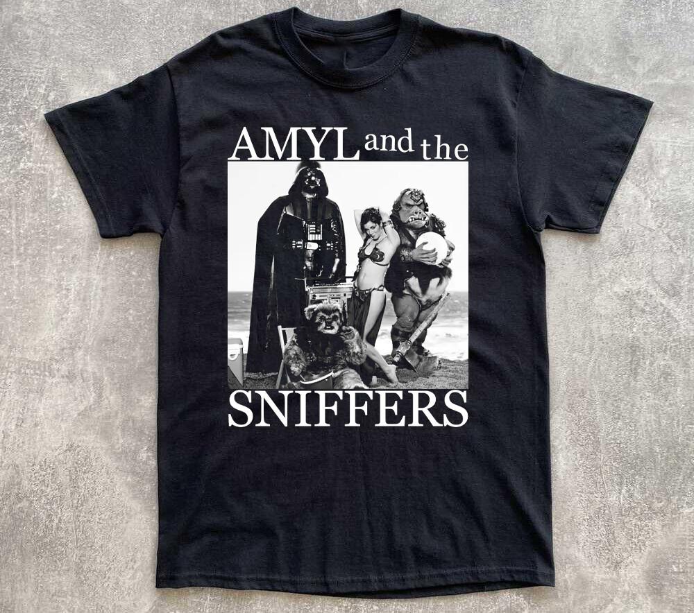 Коллекция AMYL AND THE SNIFFERS Футболка для группы Все размеры AR1515 Унисекс Футболка