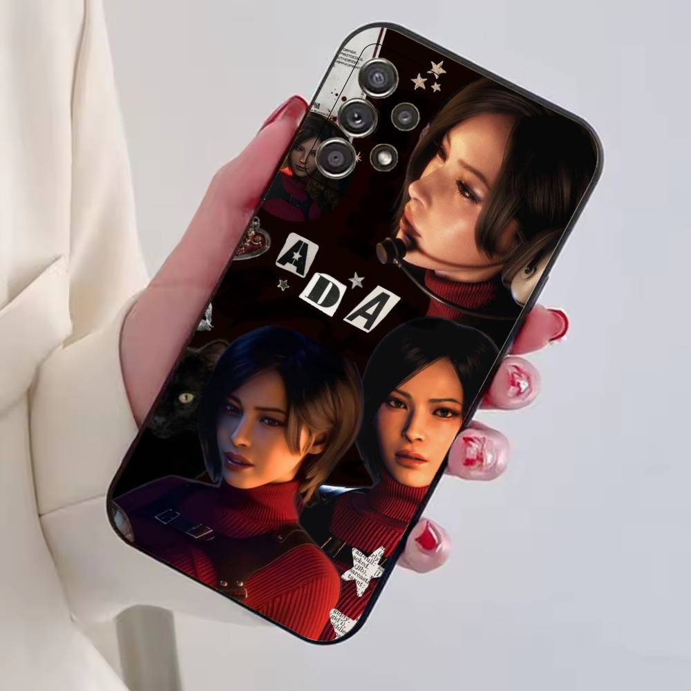Чехол для телефона R-Resident Ada wong E-Evils для Samsung S25,S24,S21,S22,S23,S30,Ultra,S20,Plus,Fe,Lite,Note,10,Черный