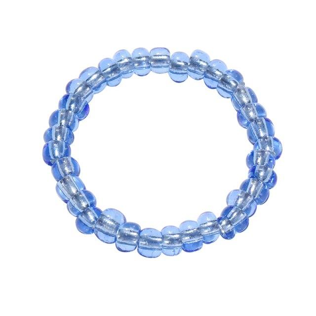 Ins Aesthetic, 5 шт./компл., синий цвет, тема, гипербола, толстые акриловые кольца из смолы, набор для женщин, девчачьи модные кольца для вечеринок «сделай сам», ювелирные изделия