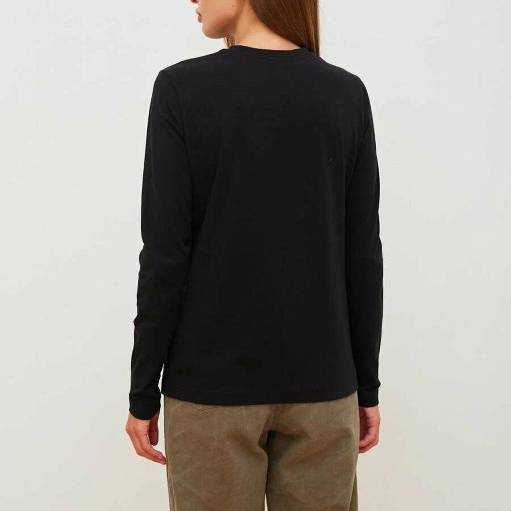 Женские футболки с длинными рукавами, весенняя новинка, женская мода, для отдыха, универсальный свитер для поездок на работу, футболка с круглым вырезом